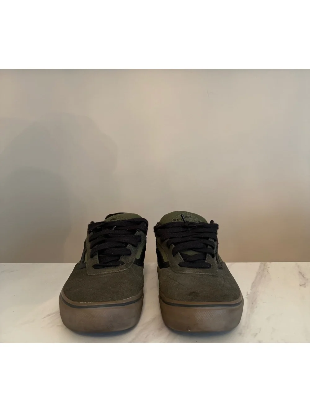 Vans Kyle Walker Pro Skate Shoes – Olive Green / Black / Gum – Men’s Size 13